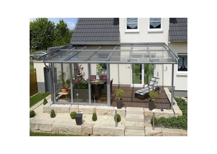 Wanna spa w ogrodzie zimowym